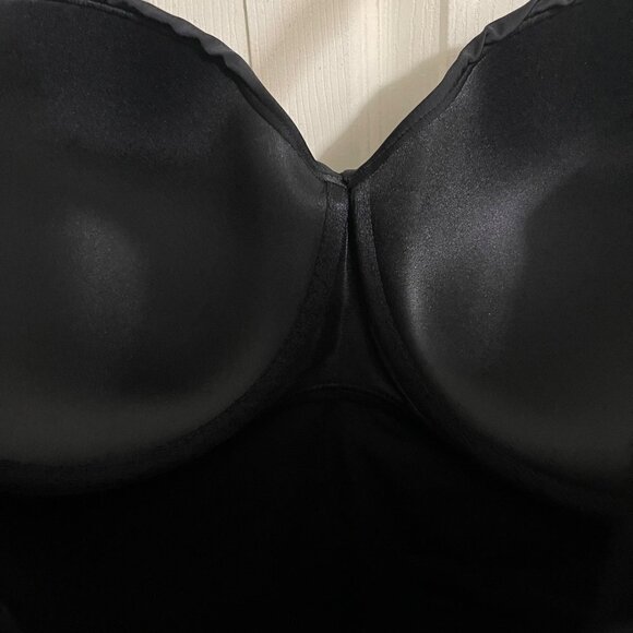 Torrid Womens Black NWT Underwire Ruched Retro Mid-Length Swim Dress 3X DD/F - Picture 10 of 12